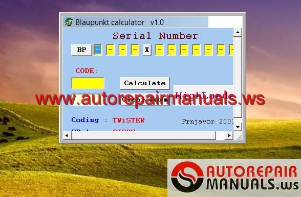 peugeot radio code calculator download